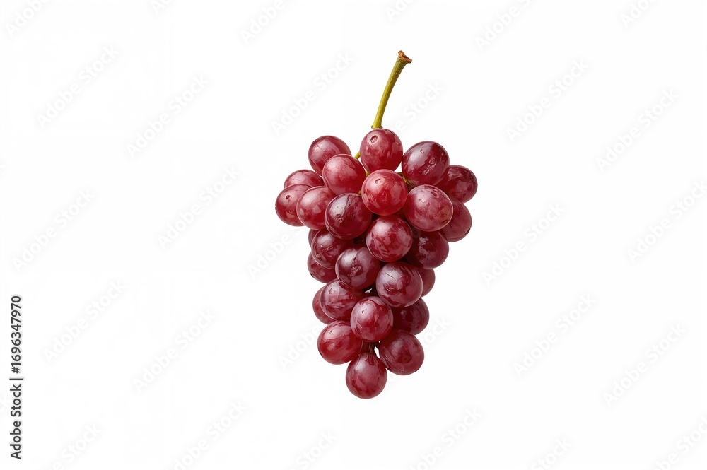 Fototapeta premium Photo of grapes purchased at a local market for my child. I noticed the little one thriving. The flavor combines sweetness and tartness nicely. Captured with moody lighting to match the vibe.