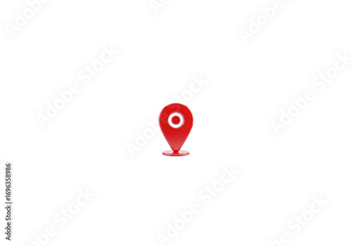 map pointer with red pin