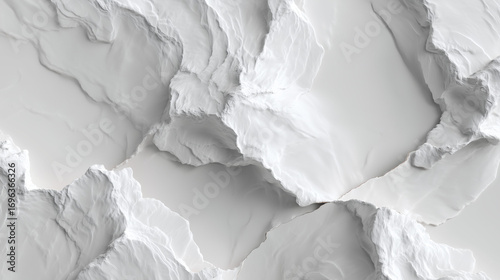 凹凸のある、白い大理石のリアルなテクスチャ背景