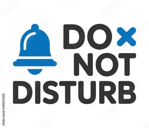 Do Not Disturb Notification Icon And Text