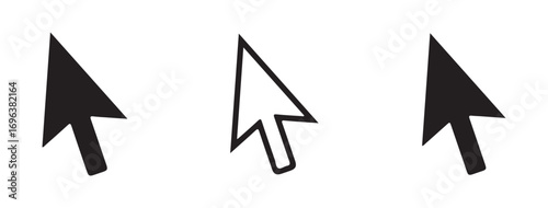 Interactive Cursor and Hand Icons for Digital Projects