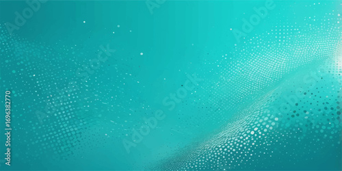 Abstract blue water with bubbles texture and light liquid patterns underwater
