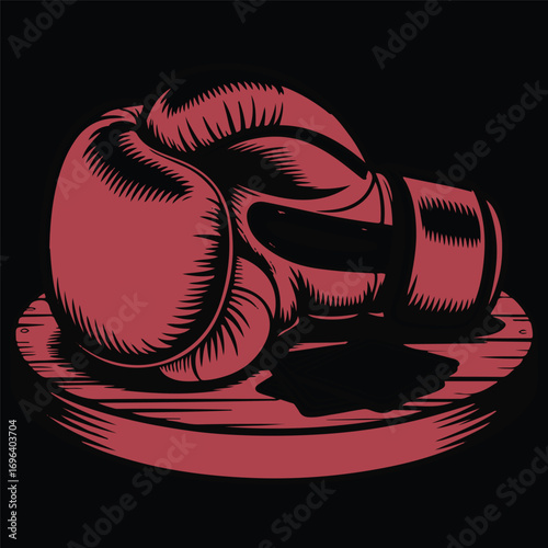 boxing t shirt design