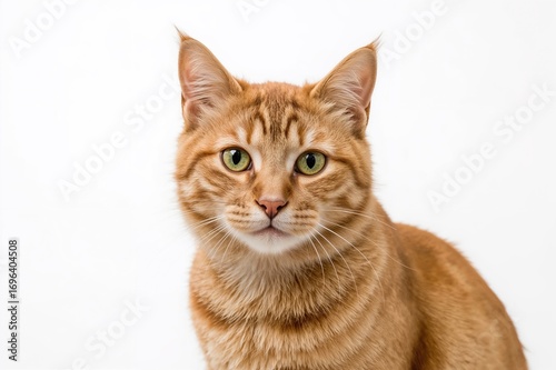 Adorable Playful Striped Kitten Animals