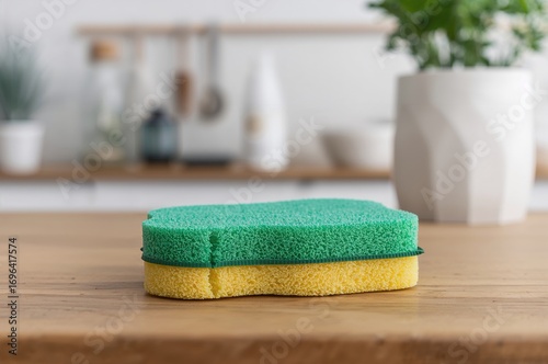 Cleaning sponge for dishes
