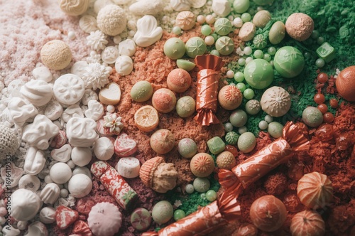Vibrant Sweet Treats Patter...