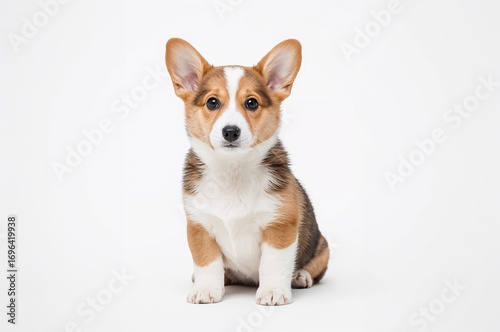 Adorable small tricolor pup...