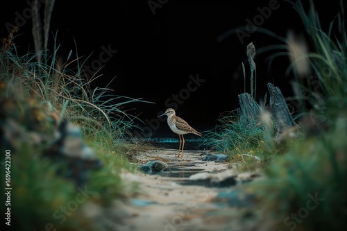 Curlew Sandpiper in Natural...