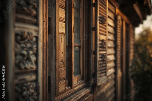 Close-up of antique home fe...