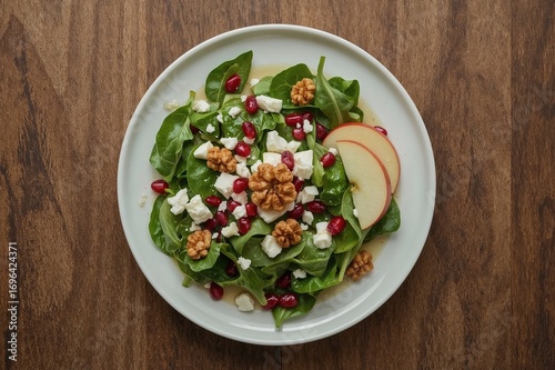 Nutritious mixed greens sal...