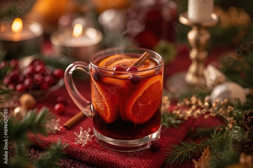 Tasty holiday beverage, war...