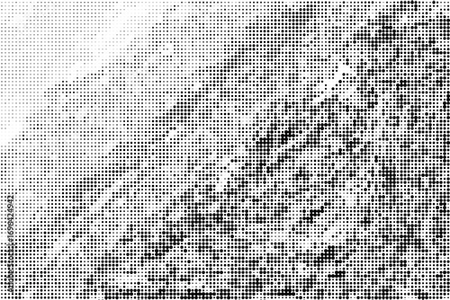 Template of a grungy abstract background with halftone screen