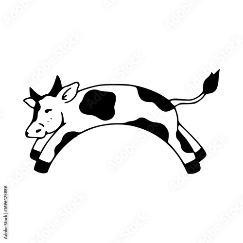 playful farm animal doodle
