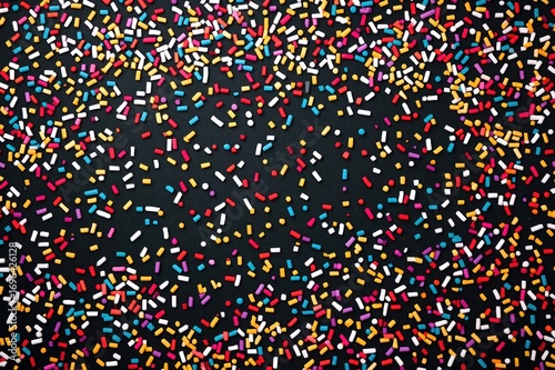 Vibrant Festive Backdrop Fi...
