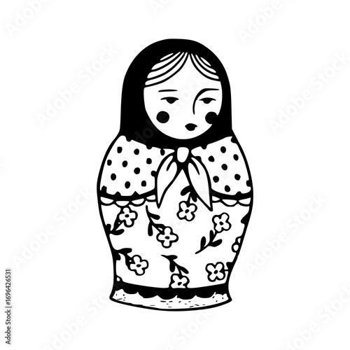 traditional Russian Matryoshka doll