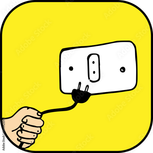 unplug it for safety when leaving