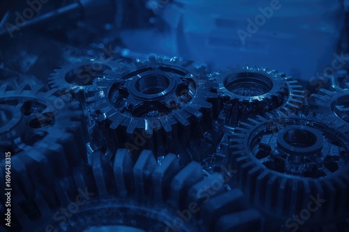Detailed view of plastic co...