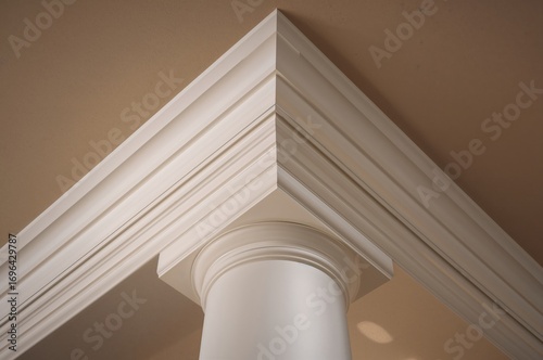 Close-up of ornate crown mo...