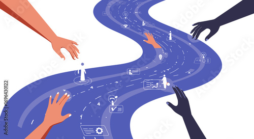 Strategic Data Mastery: Human Intelligence Steering Dynamic Information Flows for Future-Proof Growth