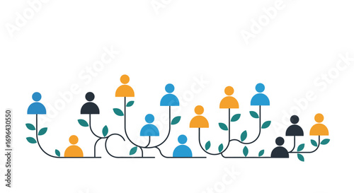 Streamlined Flat Design Vector Art for Modern Business Clarity and Digital Strategy