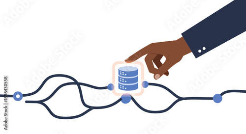 Visualizing E-commerce Growth: Abstract Data Networks for Dynamic Digital Marketing Strategies