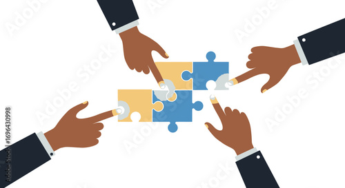 Diverse Hands Interacting: Fostering Inclusive Collaboration for Global Progress