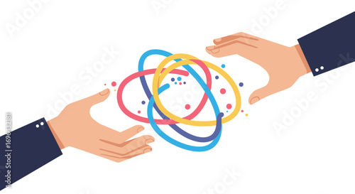 Synergistic Support: Collaborative Human Hands Gently Fostering Trust and Driving Collective Progress