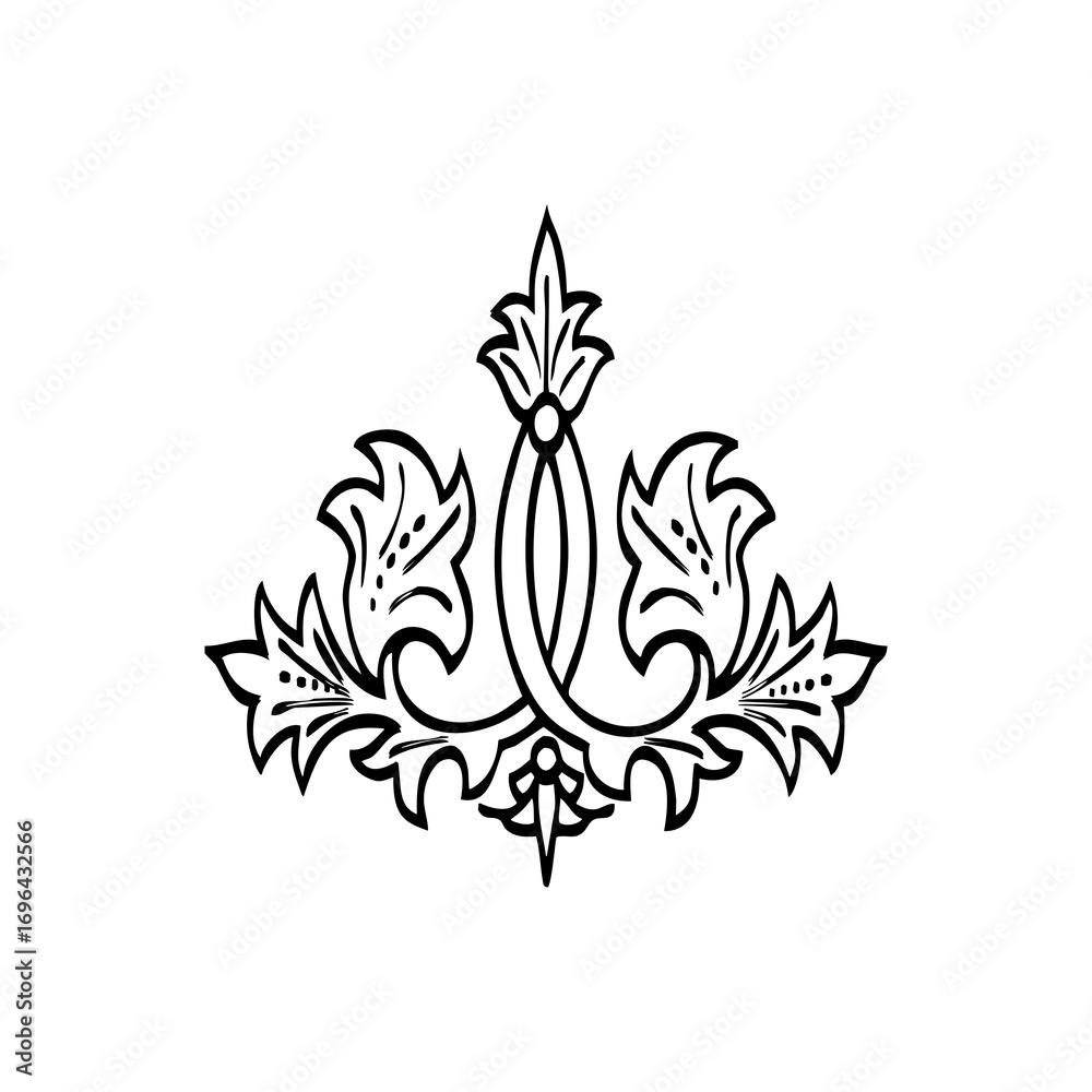 Fototapeta premium unique design with white background