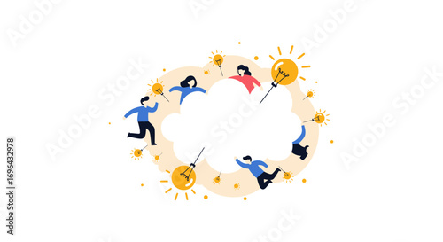 Sparking Breakthroughs: Dynamic Visualizing the Energetic Exchange of Innovative Ideas