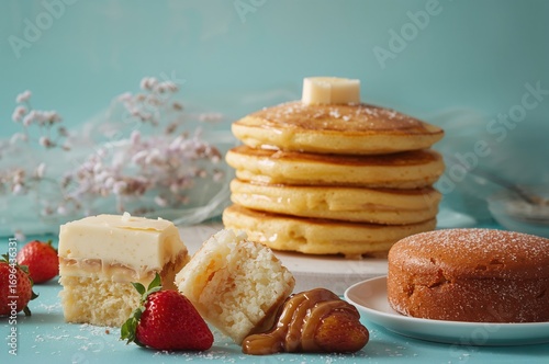 Idea of delicious sugary tr...