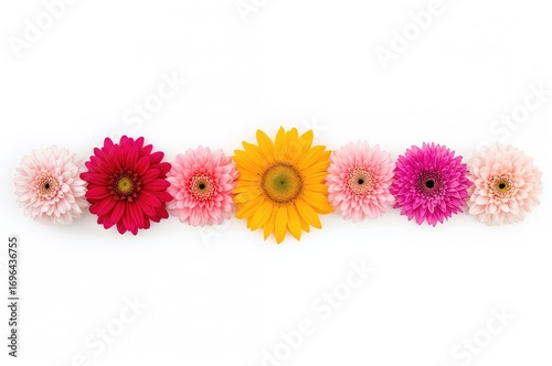 Assorted vibrant flowers ar...