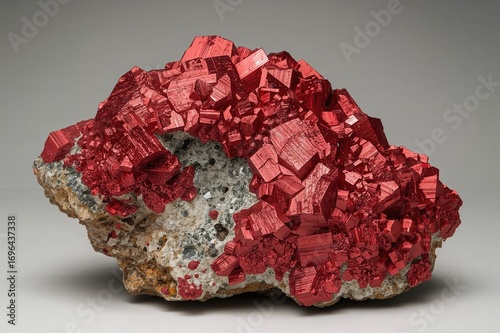 Specimen of Crocoite from a...