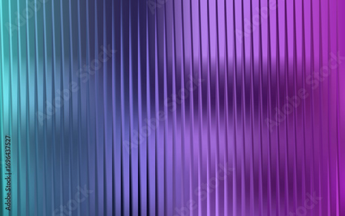 Abstract background with vertical lines and blurred gradient of pink and blue