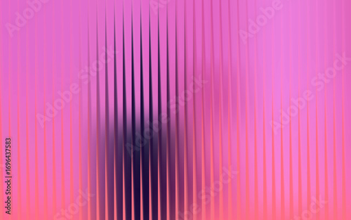 Abstract pink background with vertical lines and blurred gradient effect