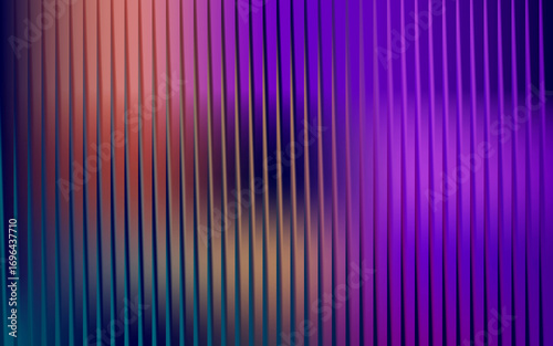 Abstract background with vertical lines and gradient of purple and orange colors