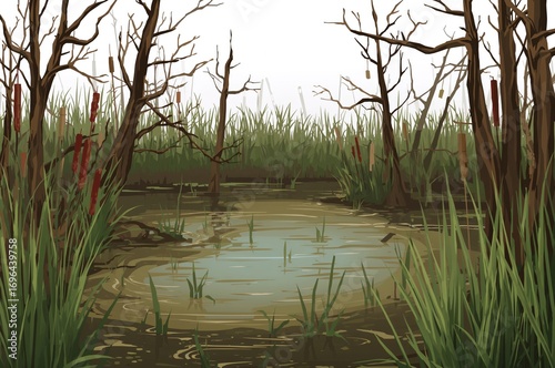Isolated illustration of a ...