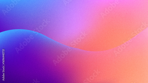 Gradient purple red grainy texture background, with noisy color gradient, for banner, poster, header, backdrop, cover, web design