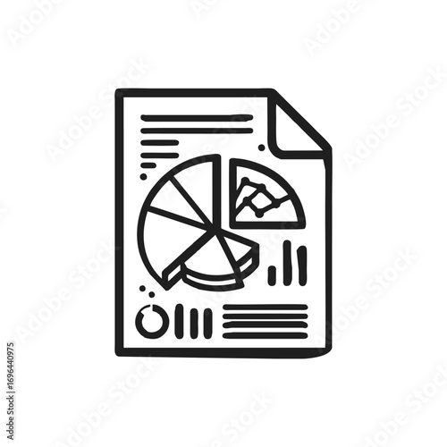 Detailed report with charts and graphs on analysis