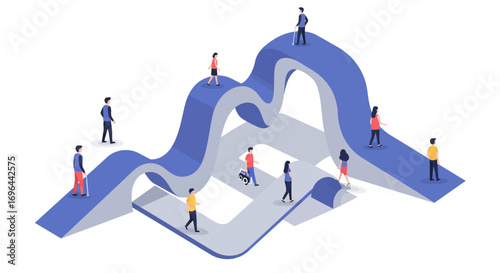 Unveiling Clarity: Human-Centered Abstract Data Visualization for Strategic Insights & Connection