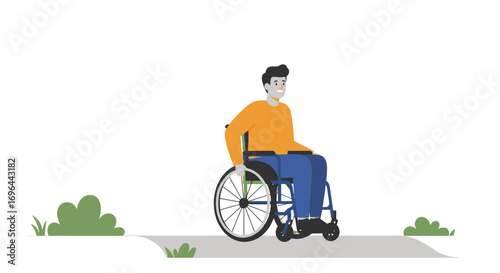Dynamic Living Redefined: Modern Active Wheelchair User Embracing Independence and Progressive Mobility Solutions