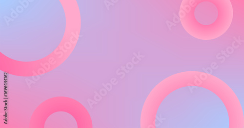 Pastel Abstract background with circles Gradient Design