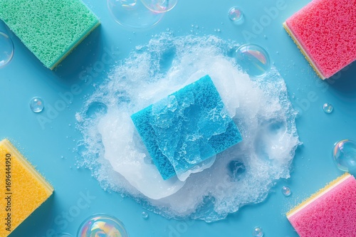 Colorful Household Scrubbin...