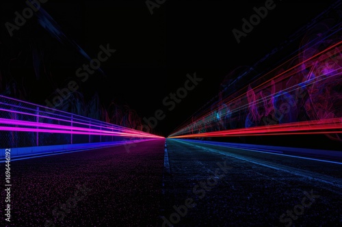 Vibrant illumination agains...