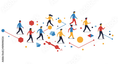 Strategic Breakthrough: Visualizing Overcoming Obstacles & Empowering Collaborative Progress for Business Growth
