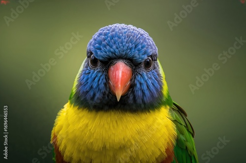 Vibrant Feathered Friend - ...
