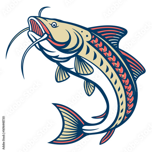 Illustration of a catfish