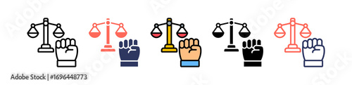 Democracy multiple icon