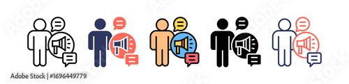 Freedom Of Speech multiple icon