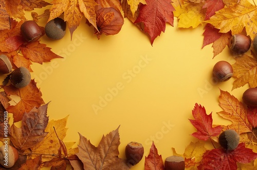 Arrangement of fall foliage...