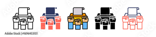 Democracy System multiple icon